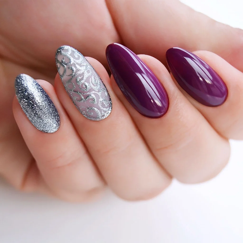 Metropolitan Grey Sophisticated urban looks with Semilac Nail Polish - SEMILAC USA Blog Grey nails