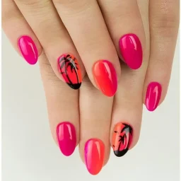 Mix pastels and neons creatively with Semilac Hybrid Nail Polish - SEMILAC USA Blog Mix pastels and neons
